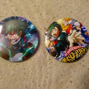 Two my hero academia pins